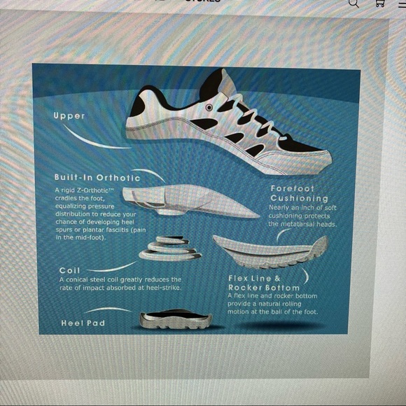 Z-COIL Back Pain Relief Coil Comfort Orthotic Therapeutic Black Dress Shoes, 12 - Picture 10 of 13